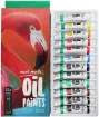 set 12 oleos pomo 12ml premium signature mont marte colores brillantes alta pigmentacion 8