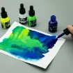 set 6 tintas acrilicas premium 20ml mont marte colores vibrantes aerografia 8