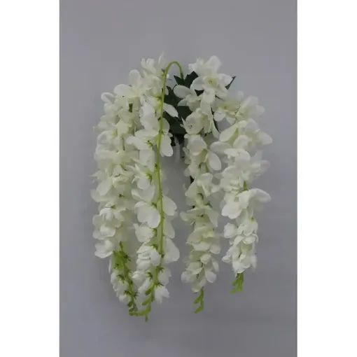 vara flores artificiales fresia x5 84cms pc2549 color blanco 0