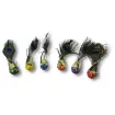 pavo real mini decorativo 17x3cms pluma clip colores diferentes 1