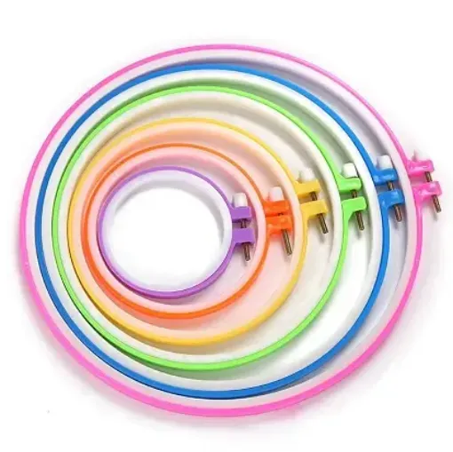 bastidor aro bordar plastico economico 24cms 0