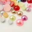 medias perlas plastico imitacion 5 12mms colores surtidos x50grs 0