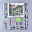 set pintura diamantes art gem 5d lamina 25x30cms modelo paisajes f054 01 2