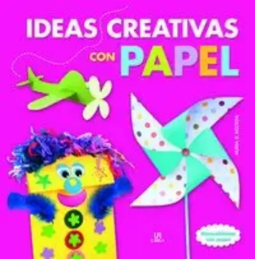 libro ideas creativas papel editorial libsa manualidades creativas 48 pags 23x23cms tapa dura 0