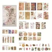 set para scrapbooking 10x15cms x83 piezas etiquetas adhesivas simples tarjetas etc varias tematicas 3