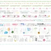 cinta adhesiva papel decorativa washi tape scrapbooking set x10 rollos x2mts modelo 120h 0