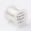 tanza elastica elastizada transparente 0 8mms para bijouteri rollo 100mts 1