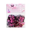 apliques pegatinas adhesivas impermeables mariposas 20 50mms set x40 rosadas 0