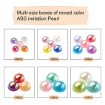 medias perlas imitacion plastico abs 4 12mms colores surtidos caja 648 unidades 1