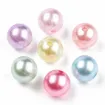 perlas imitacion acrilico abs x50grs 95 unidades colores pastel 1