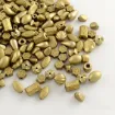 cuentas abalorios acrilico 10 35mms doradas por 50grs varias formas 0