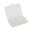 perlas imitacion acrilico color marfil 4 12mms caja 497 unidades surtidas 3