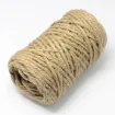 cordon trenzado yute cuerda natural jute 5mms por 25mts 0