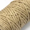 cordon trenzado yute cuerda natural jute 5mms por 25mts 1