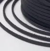 cordon gamuza sintetica 3x1 5mms carretel 95mts color negro 2