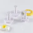 eyectores cortantes expulsador plastico para fondant masas modelo flores x3 3