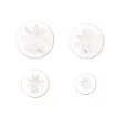 eyectores cortantes expulsador plastico para fondant masas modelo flor 8 petalos x4 4