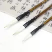 pincel para caligrafia tradicional china mango madera 25cms punta redonda 2