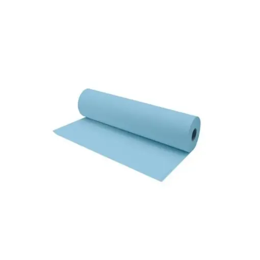 papel tienda celeste 50grs rollo 50cms ancho x5kgs aprox 0