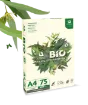 papel para impresora fotocopiadora a4 ecologico reciclado biodegradable bio 75grs resma 500 hojas 0