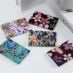 set 5 telas para patchwork 100 algodon 25x20cms x5 motivos flores surtidas 0