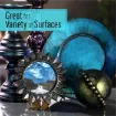 dragon fly glaze acrilico brillante iridiscente folk art x2oz 59ml color 44383 violet blue green shift 6