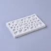 molde silicona para resina epoxi modelo joyas variedad formas 2 20mms 2
