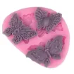 molde silicona grado alimenticio para chocolate masas jabones resina 10x7cms motivo mariposas x3 3