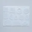 molde silicona para resina epoxi 15x11cms modelo pendientes 2 5 4cms x12 formas diferentes 5