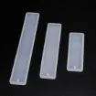 molde silicona para resina epoxi marcapaginas marcador libro rectangular 193x29mms x5 unidades 1