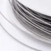 alambre acero inoxidable recubierto nylon para bijouterie 0 6mms rollo 22mts 0