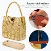 base fondo cuero ecologico para bolso cartera crochet 22x10cms por unidad varios colores 8