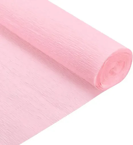 papel crepe celta 48x200cms color rosa claro 0