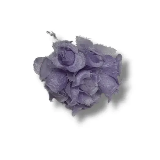 ramito flores x12 rosas codigo 1799 color lila 0