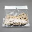 palillitos mini clip madera 30x8mms por 100 unidades natural 0