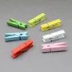 palillitos mini clip madera 25x8mms por 100 unidades colores surtidos 1