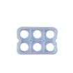 molde silicona para resina epoxi huevera 6 cavidades 157x107x27mm 2