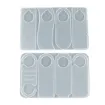 molde silicona para resina epoxi colgantes para puerta x4 modelos 227x360x8mm 2