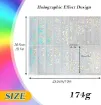 molde silicona para resina epoxi marcador libro 13cms holografico x5 140x174x8mm modelo 114a 3