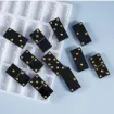 molde silicona para resina epoxi modelo juego domino x28 fichas 50x24x8mms 0