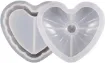 molde silicona para resina epoxi modelo caja potiche corazon tapa 97x88x61mms 4