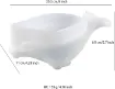 molde silicona para resina epoxi modelo jabonera delfin 203x11x69mm 3