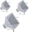 molde silicona para resina epoxi modelo piramide 83x77mms 1