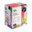 set 48 marcadores tinta acrilica punta gruesa 10mms signature mont marte x48 colores brillantes 1