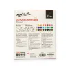 set 48 marcadores tinta acrilica punta gruesa 10mms signature mont marte x48 colores brillantes 3