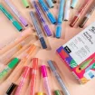 set 48 marcadores tinta acrilica punta gruesa 10mms signature mont marte x48 colores brillantes 5