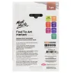 set 12 marcadores artisticos tinta al alcohol punta flexible premium mont marte x12 colores 1