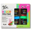 masa para modelar dough mini set x6 colores potes 56gr mont marte x6 colores vivos 0