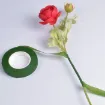 cinta florista floral tape papel 12mms rollo 27mts color verde oscuro 6