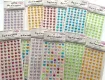 sticker say it in crystals media perla 5mms x330 unidades color plateado 1
